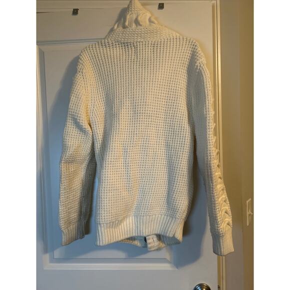 GUC LCR Black Edition Premium Knit Men's Cream Cardigan Heavyweight Size XXL - Picture 2 of 8